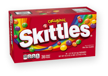 Skittles Original Chewy Full-Size Bulk Candy, 36 pk.